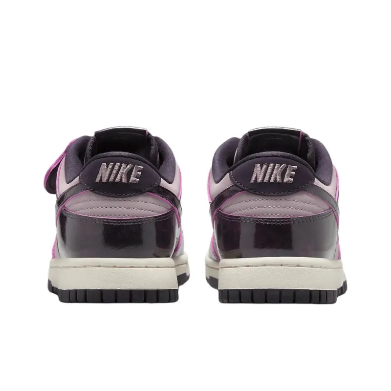 Nike Dunk Anti Slip Wear Resistant Low Top Skateboard Shoes Unisex Pink Purple-4