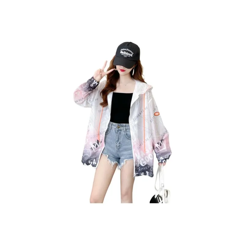 Flowers In Water Cropped Coat Women's-2