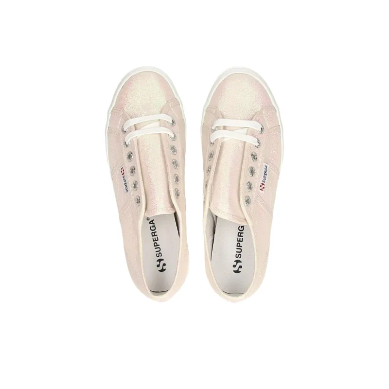 SUPERGA LAME Low Top Skateboard Shoes Women's Light Umber-1