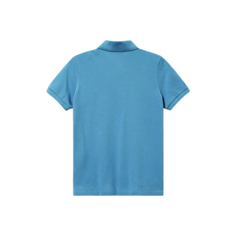 LACOSTE Logo patch Cotton piqué Polo Shirt-6