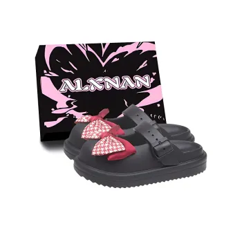 Alxnan Odor Resistant Quick Dry Closed Toe Slippers Women's