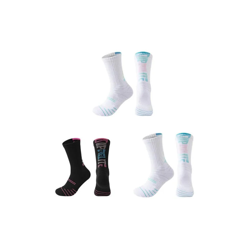 Gentle Welcome Basketball Socks Unisex Combo Set-37