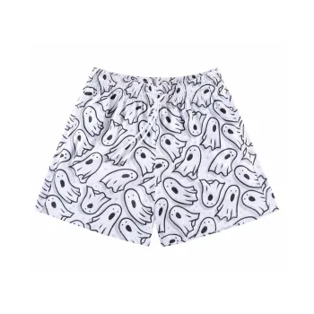 KPADB Basketball Shorts Unisex White