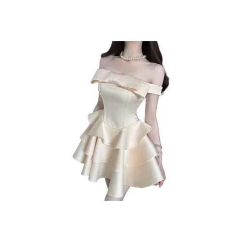 Flowers In Water Sleeveless Dress Women's