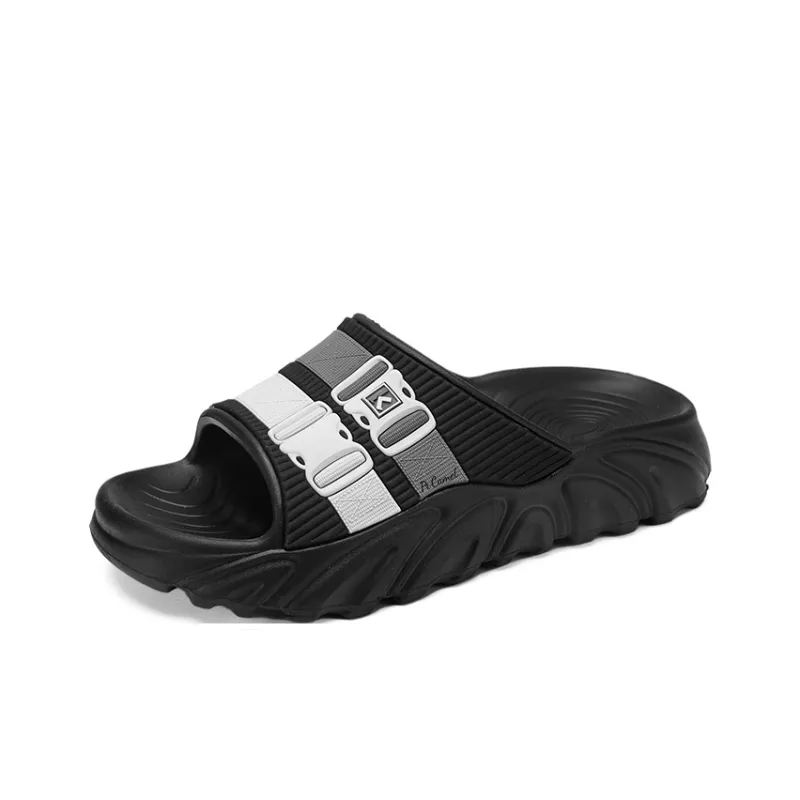 PROTECTCAMEL Slip Resistant Abrasion Resistant Odor Resistant Slide Slippers Men's-1