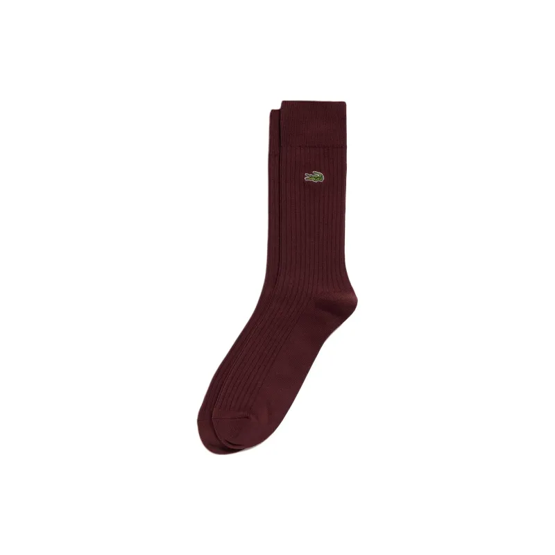 LACOSTE Mid Calf Socks Men's 1 Pack-4
