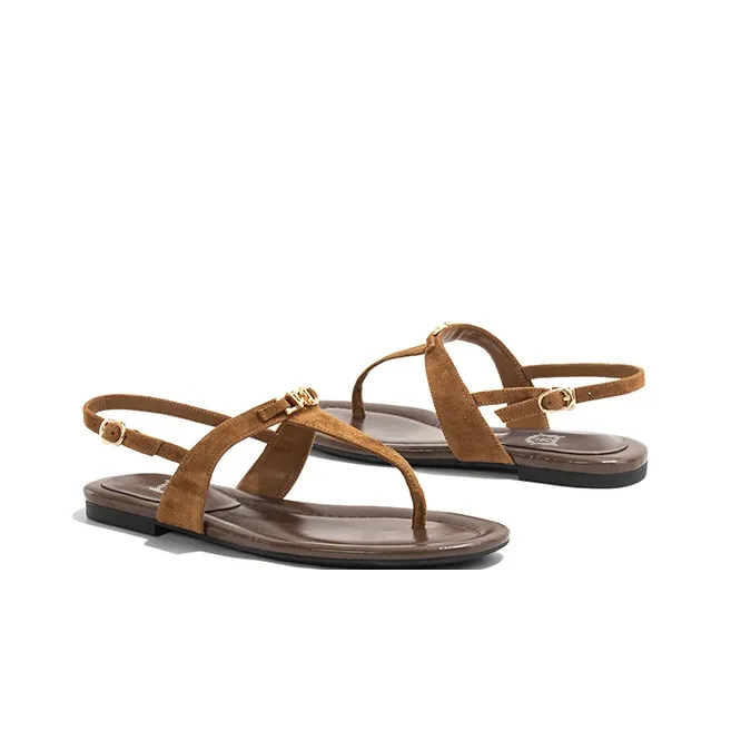 Old Meow One Strap Sandals Women's Brown-1