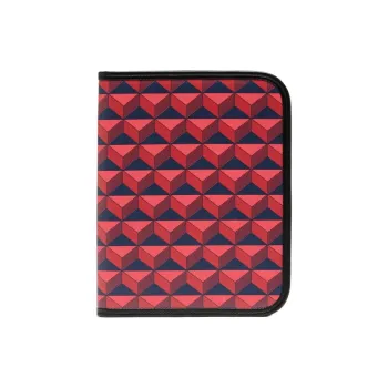 LACOSTE Polyurethane Travel Storage Bag Men's Red