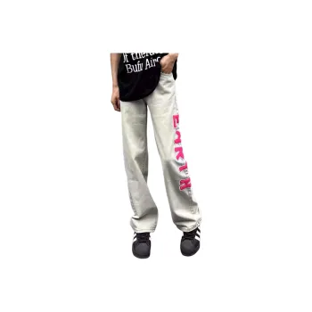 REXSHION Jeans Unisex Yellow Mud