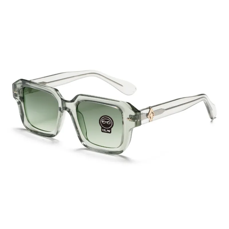 YALMY TR/Memory Plastic Square Sunglasses Unisex-6