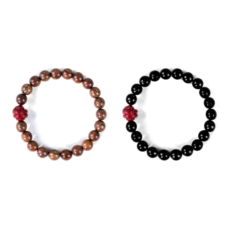 WJT Golden Sandalwood Bracelets Unisex-4