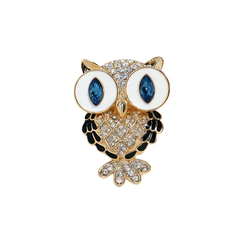 NIGHT RIDER DRIGINAL Gold Plated Copper Brooches Unisex