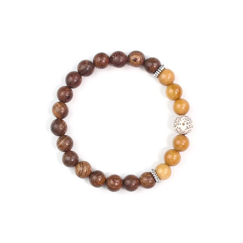 WJT Golden Sandalwood Bracelets Unisex-3