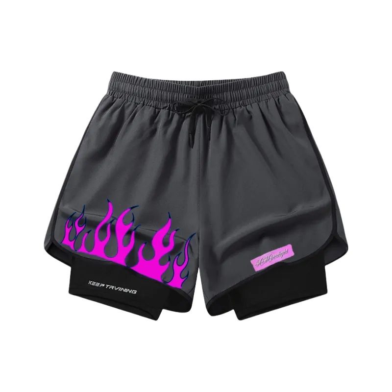 AMBER LIGHT Sports Shorts Unisex-12