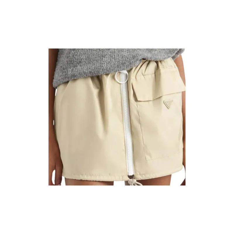 PRADA Re Nylon Mini Skirt-0