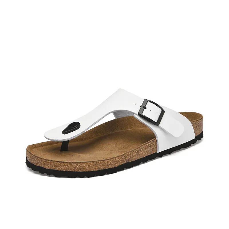 XIMO BULL Rubber Sole Embroidery Odor Resistant Flip Flops Unisex-11