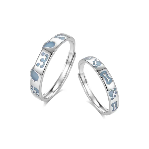 BLANK IN BLANK Sterling Silver Rings Unisex