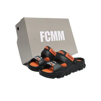 FCMM Beach Sandals Men Black/Khaki/White