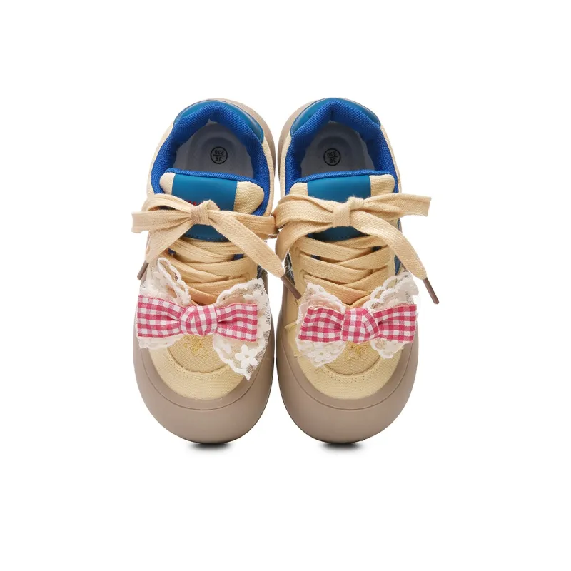 Lovely You Wear resistant And Lightweight Low Top Skateboard Shoes Women's-15