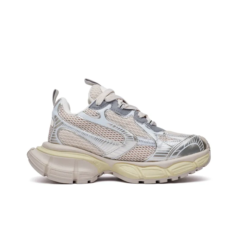 IHBOZ Slip Resistant, Abrasion Resistant, Coverage, And Balance Low Top Chunky Sneakers Women's Champagne-1