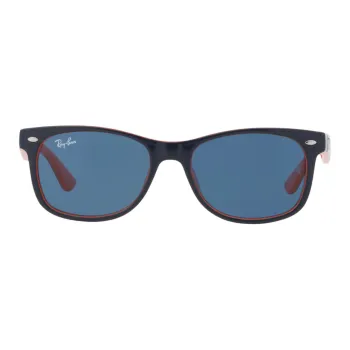 RayBan Acetate Plastic Square Sunglasses Kids' Black