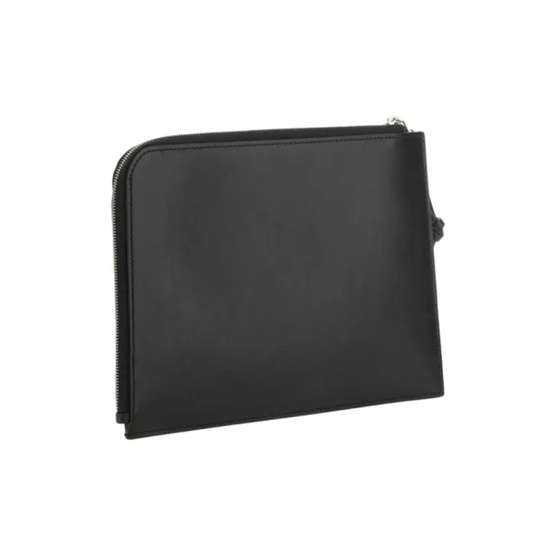 JIL SANDER Leather Wallet Men's Black-1