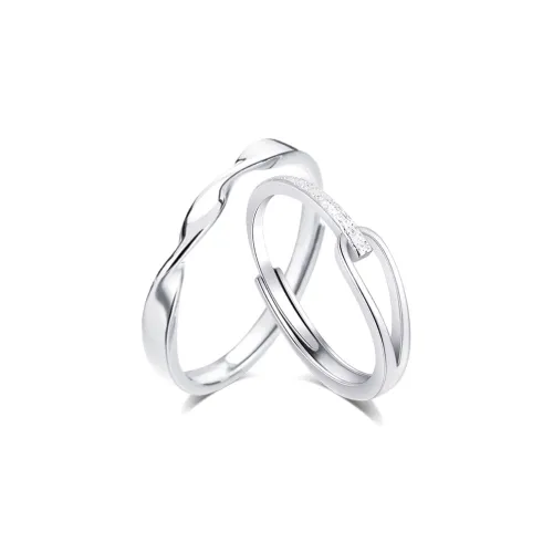 KUMET Sterling Silver Rings Unisex