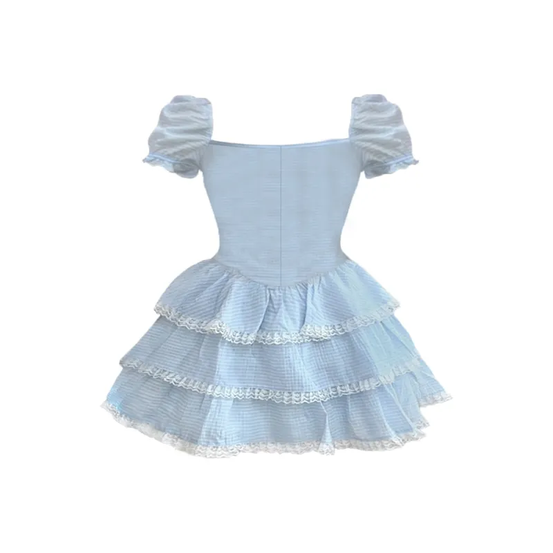 GUOZHEN Short Sleeved Dress Women's-1