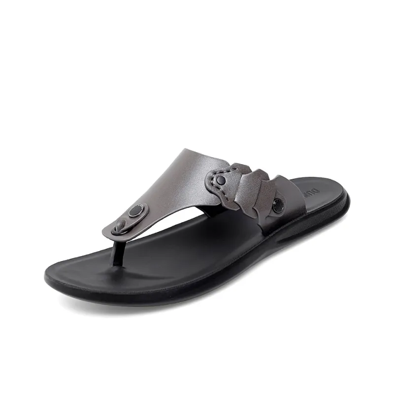 Dunnu Slip Resistant Flip Flops Men's-5