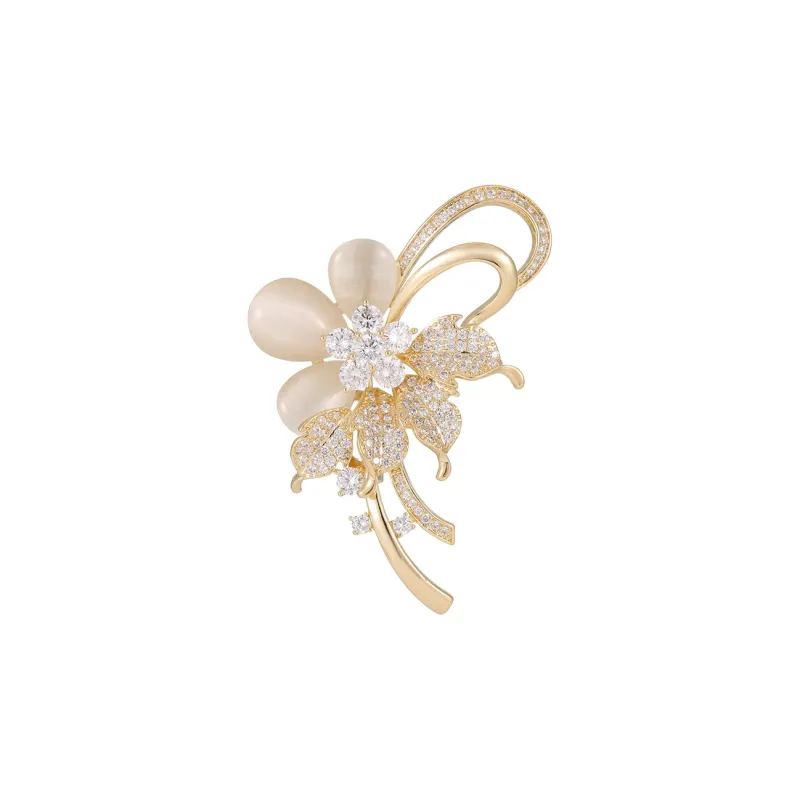 VIOLET Copper Alloy Brooches Women's-0