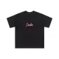 Black with Pink Print