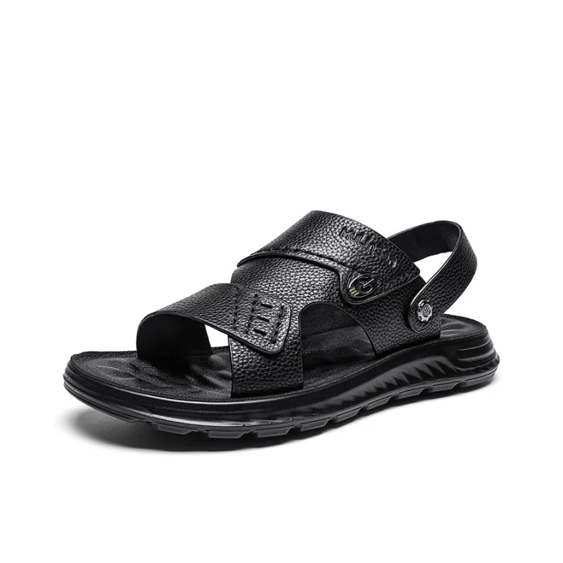 Mulinsen Beach Sandals Men Black/Brown-1