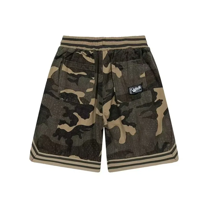 FA2LO Casual Shorts Unisex Green-1