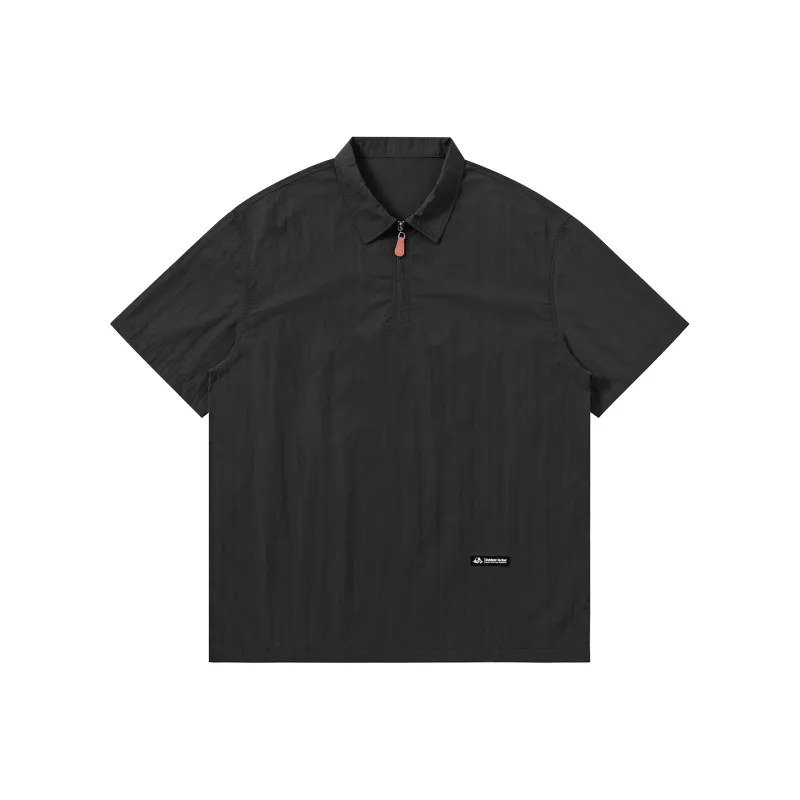 WOOD SOON Trendy Brand Casual Outdoor Shirt Short Sleeved Coat Unisex-12