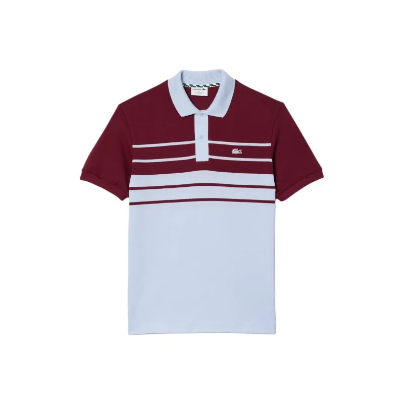 LACOSTE Polo Shirt Men's Bordeaux Red-0