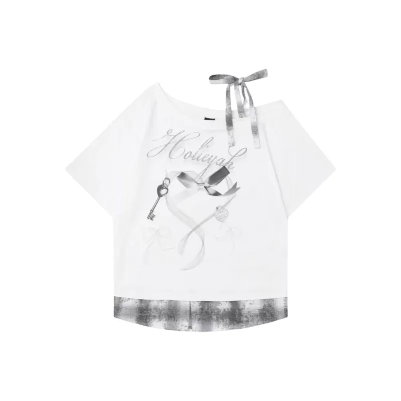 ABCMININ T Shirts Women's White-0