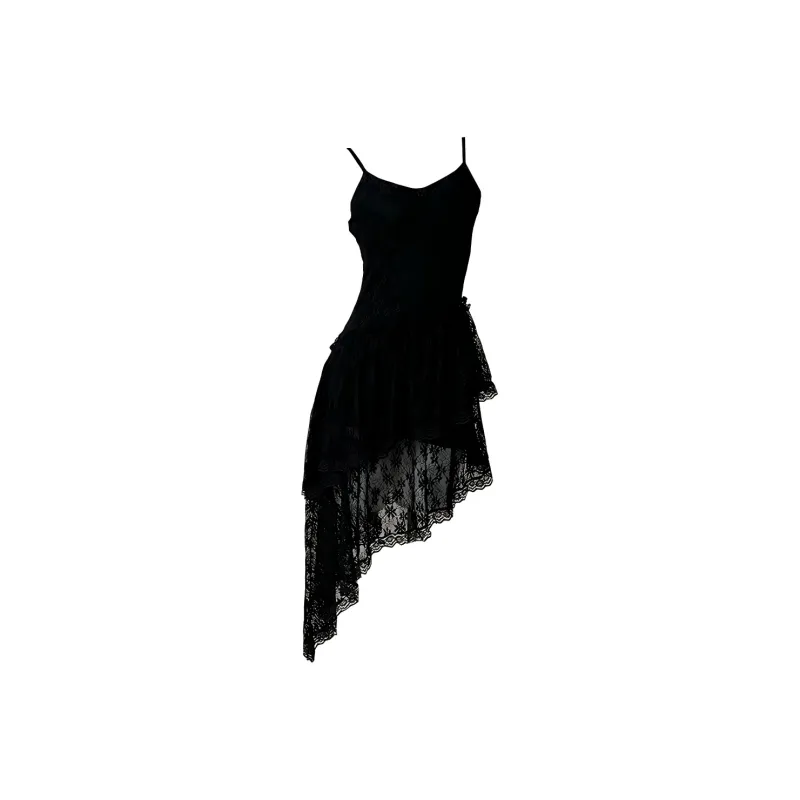 GUOZHEN Slip Dresses Women's-4