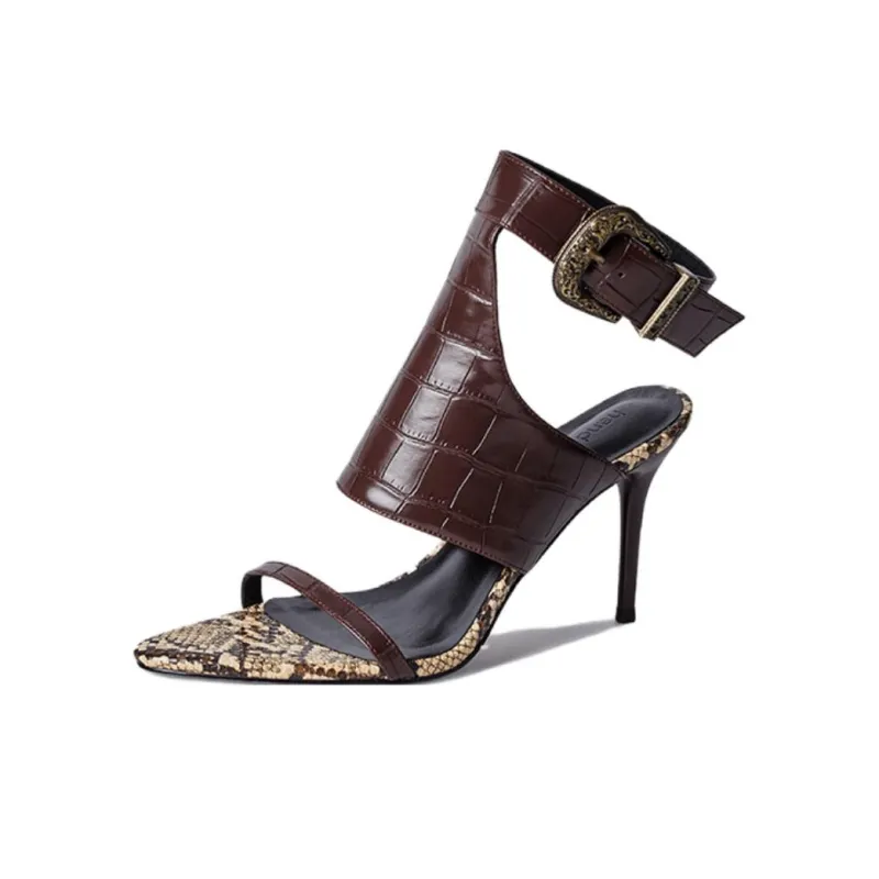 Schilling One Strap Sandals 9cm Women's-0