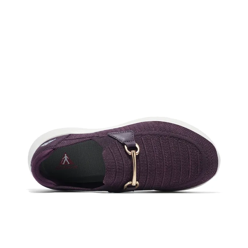 ZULIZ Casual Shoes Women's Dark Reddish Purple-3