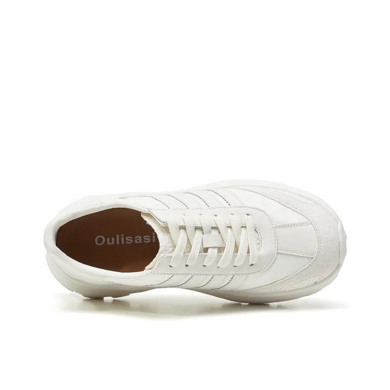 OULISASI Low Top Chunky Sneakers Women's-2
