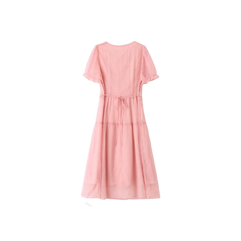 TEME Short Sleeved Dress Women's-3