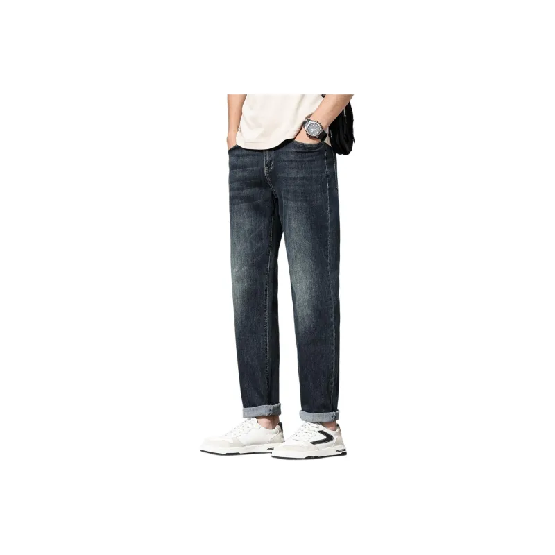 Tonlion Jeans Unisex Blue Gray-0