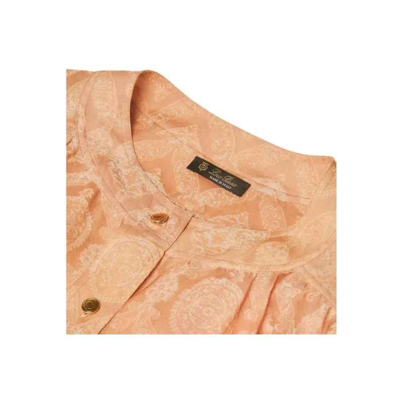 Loro Piana SS25 Shirt Women's Apricot-6