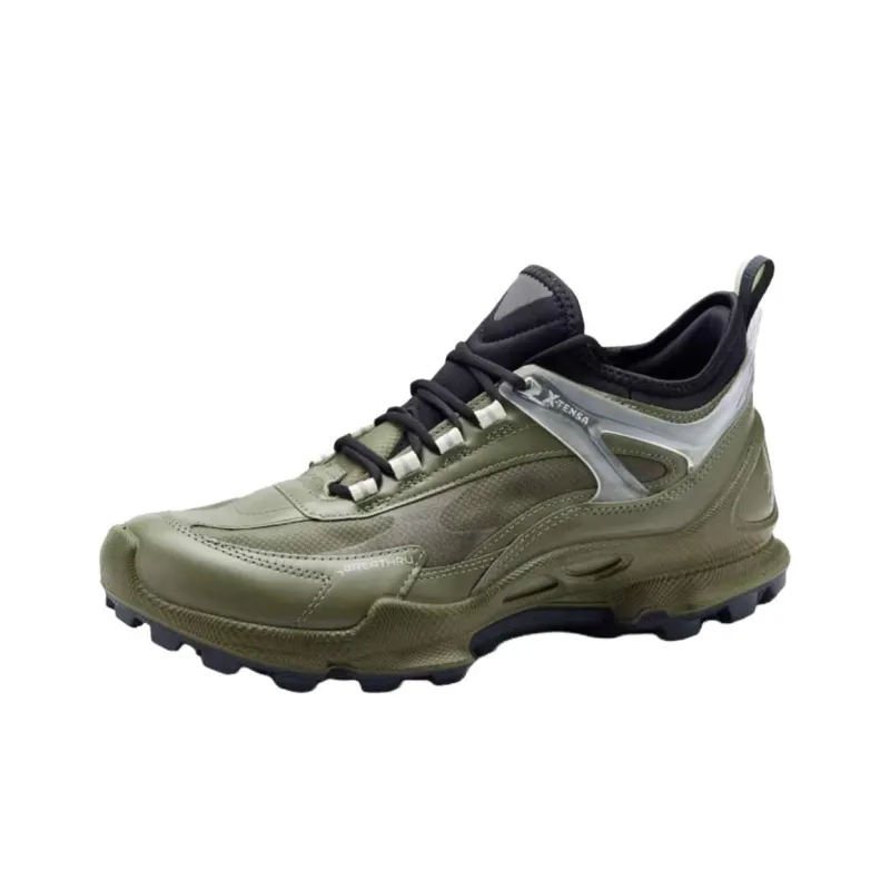 Ecco Biom C Trail Low Top Hiking Shoes Men's Green-0