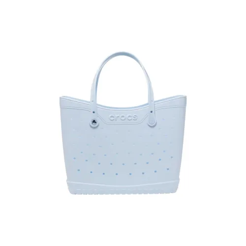 Crocs EVA Tote Bag Shopping Bag Handbag Medium Size Women's Dreamy Blue