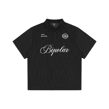 BIPOLAR Polo Shirts Unisex Black