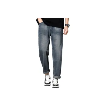 Tonlion Jeans Unisex Vintage Blue