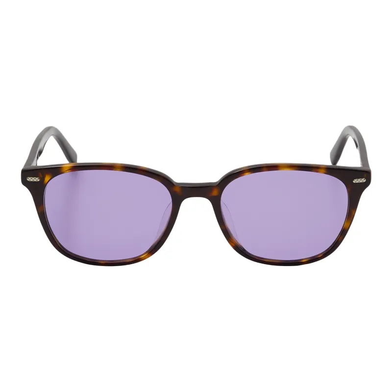 LACOSTE Plastic Square Sunglasses Men's Tortoiseshell-1