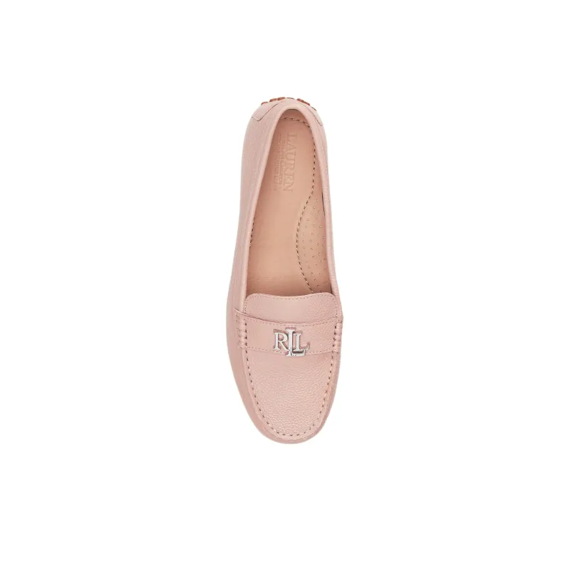 LAUREN RALPH LAUREN Barnsbury Gommino Loafers Women's Pink-3