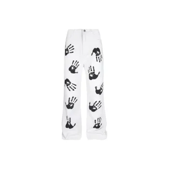 DAND Jeans Unisex White
